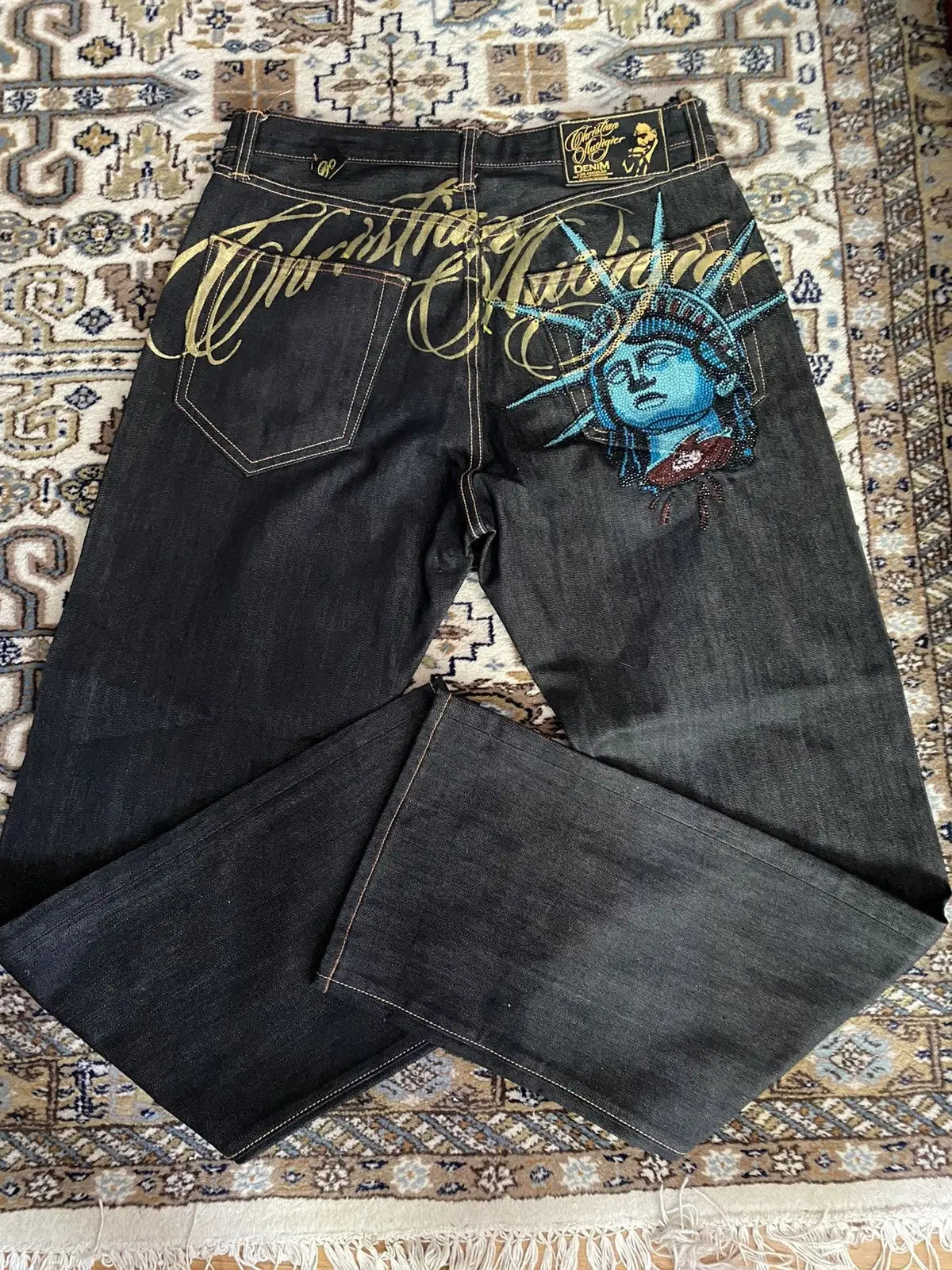 Vintage Statue Of Liberty Jeans